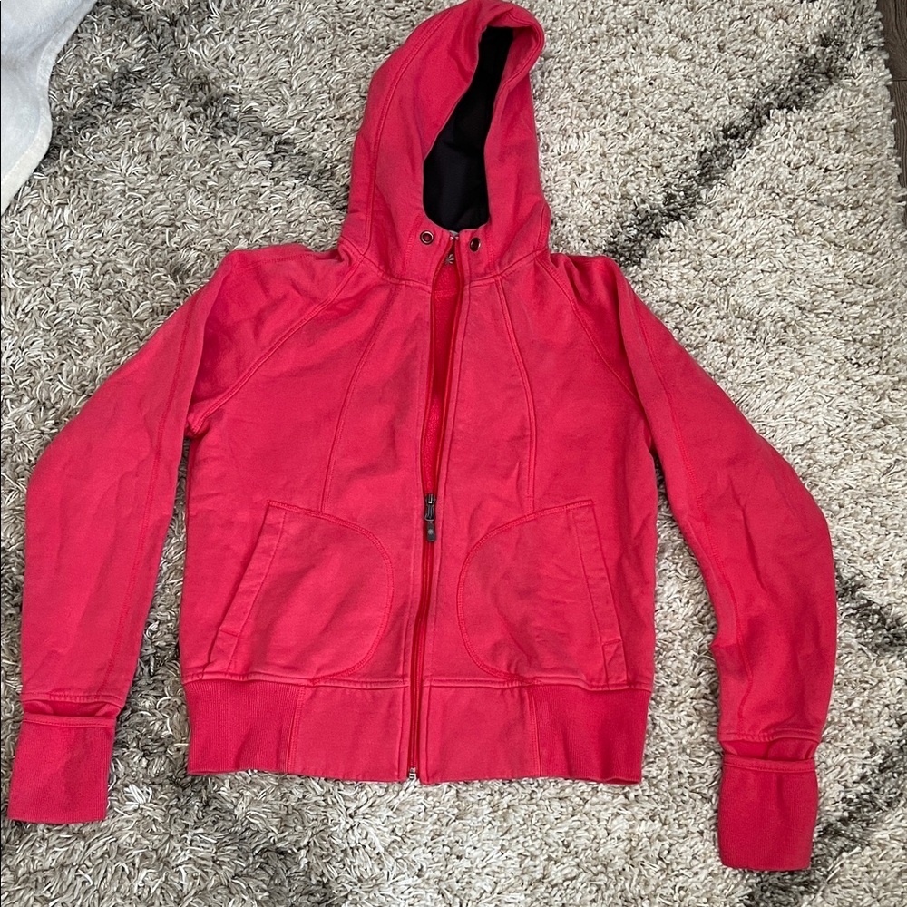 Athleta Women’s Coral Zip-Up Hoodie with Hood. Size L